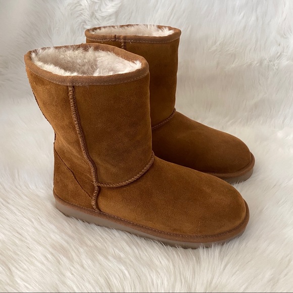 Koolaburra by UGG Koola Short Boots Chestnut - Picture 2 of 14